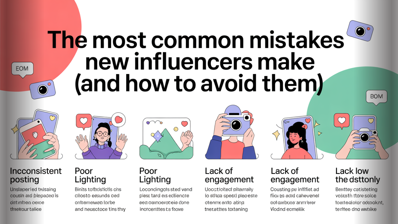 The Most Common Mistakes New Influencers Make (and How to Avoid Them)