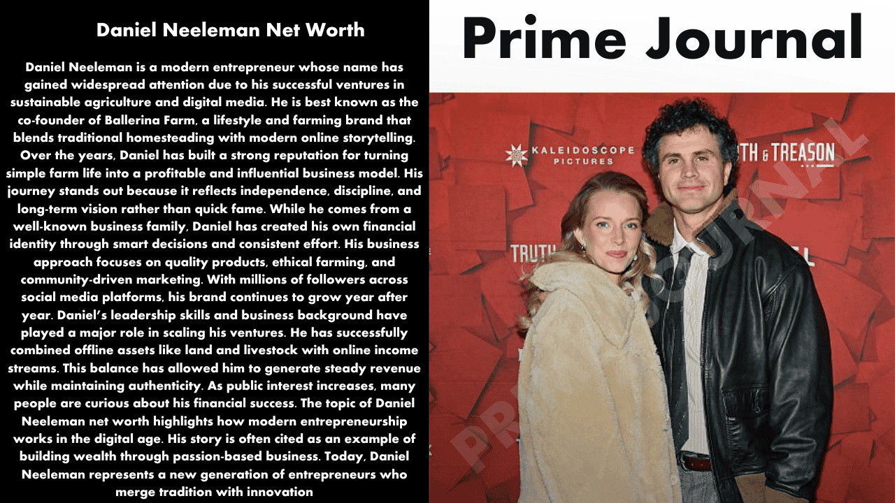 Daniel Neeleman Net Worth