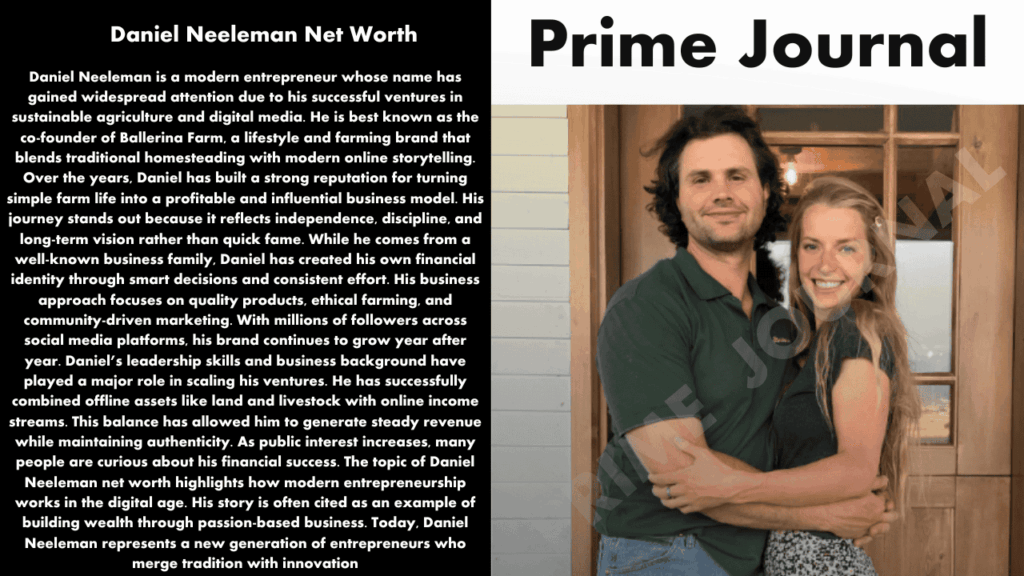 Daniel Neeleman Net Worth