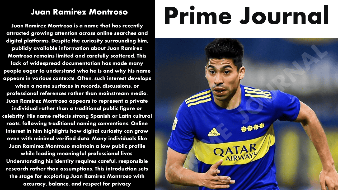 Juan Ramirez Montros