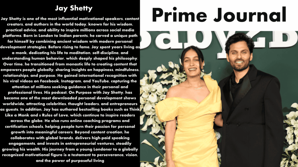 Jay Shetty Net Worth