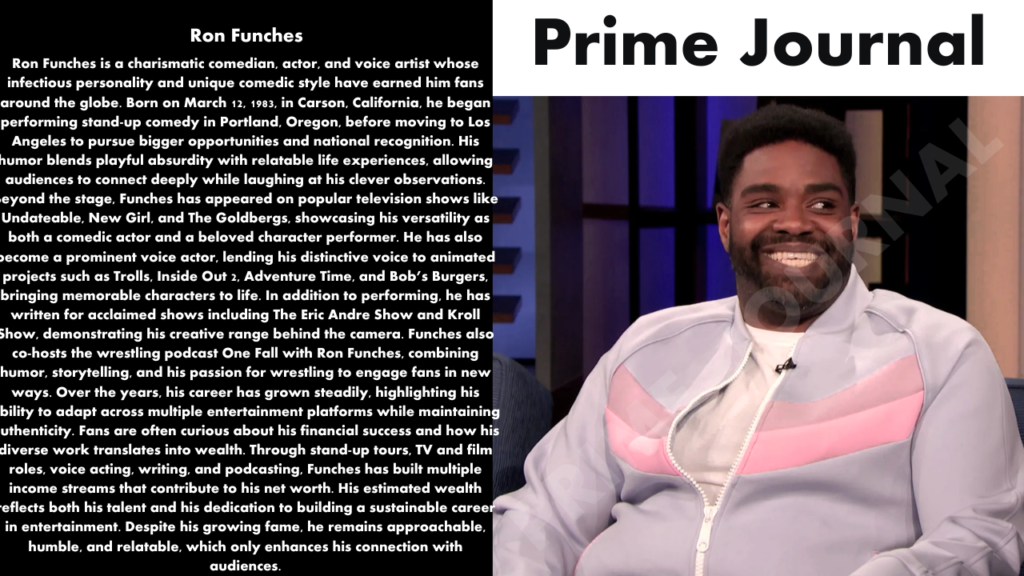 Ron Funches Net Worth