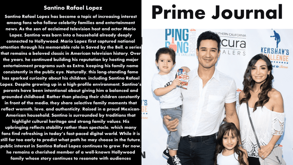 Santino Rafael Lopez