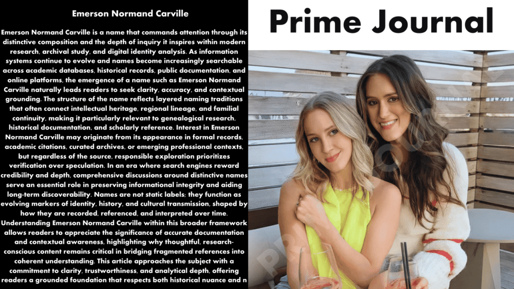 Emerson Normand Carville