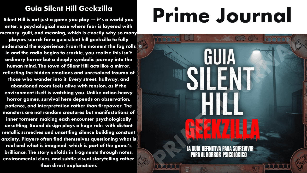 Guia Silent Hill Geekzilla