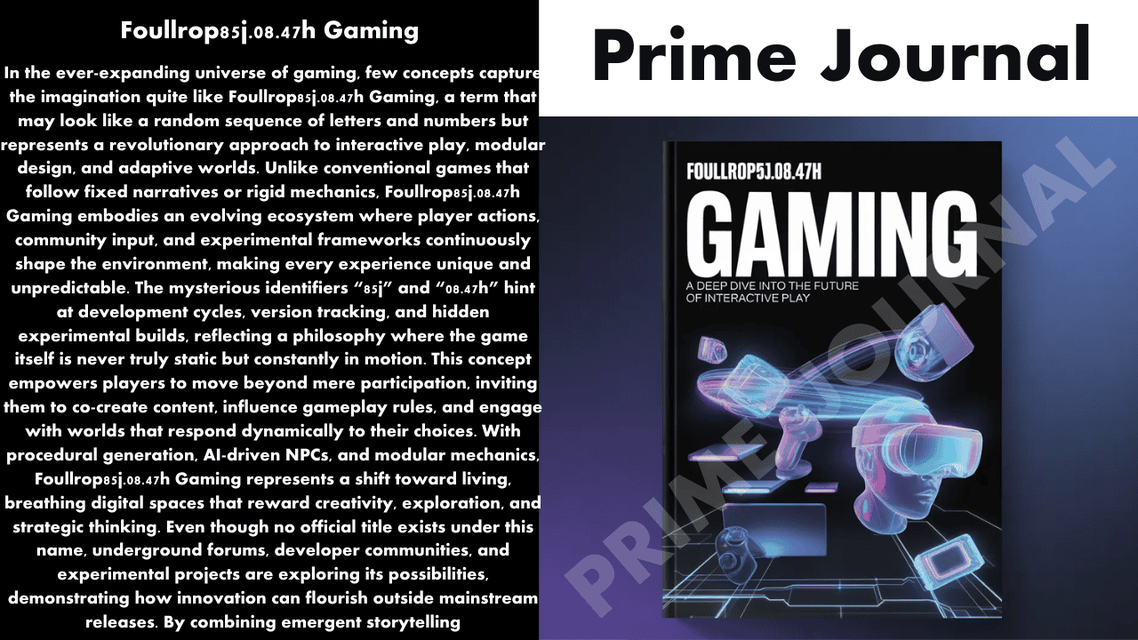 Foullrop85j.08.47h Gaming