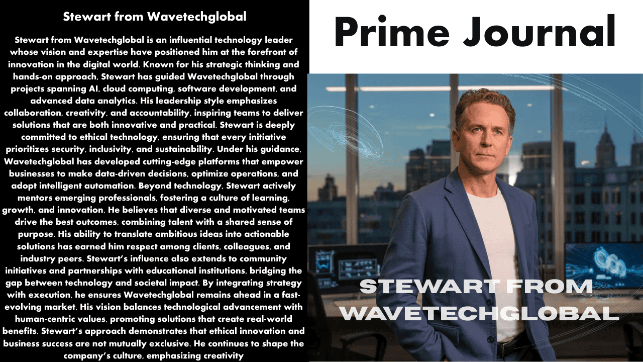 Stewart from Wavetechglobal