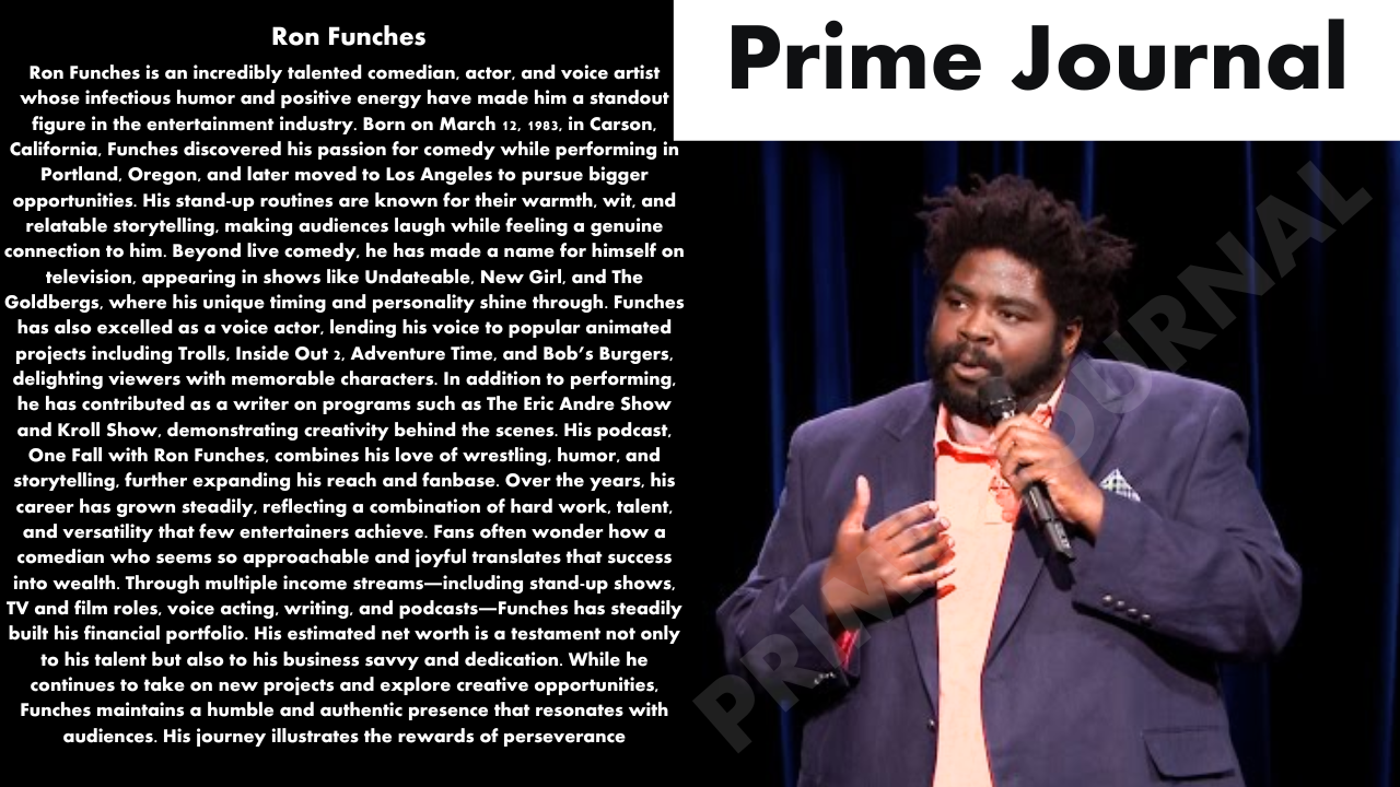 Ron Funches Net Worth