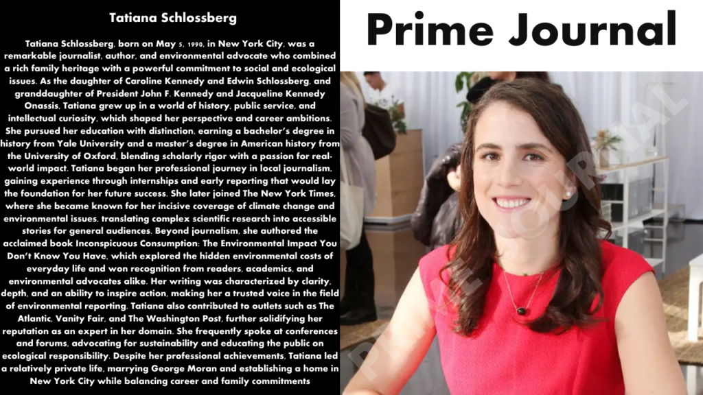 Tatiana Schlossberg Net Worth