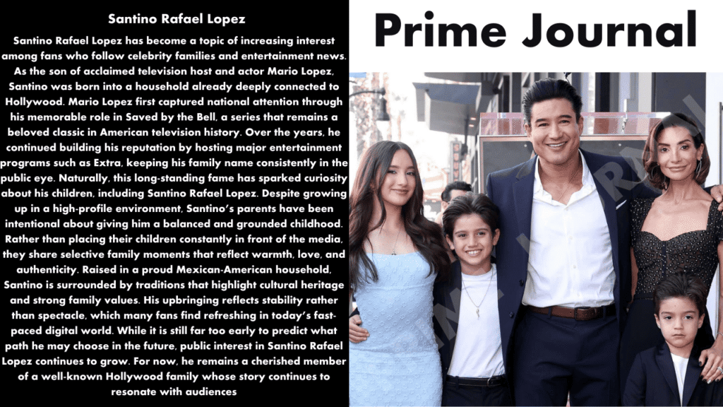 Santino Rafael Lopez