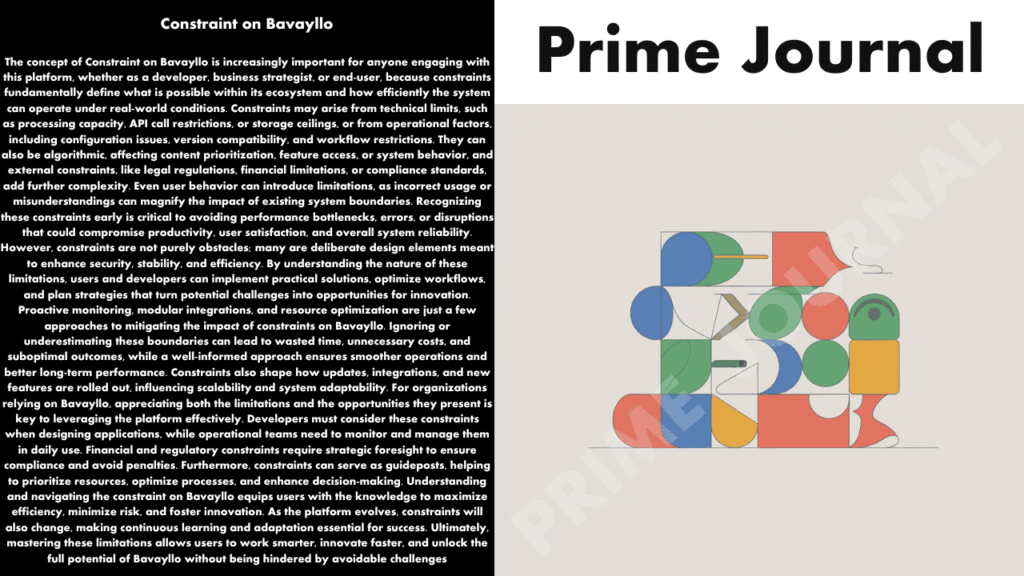 Constraint on Bavayllo