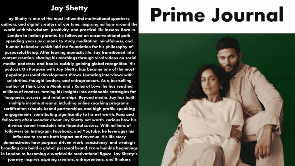 Jay Shetty Net Worth