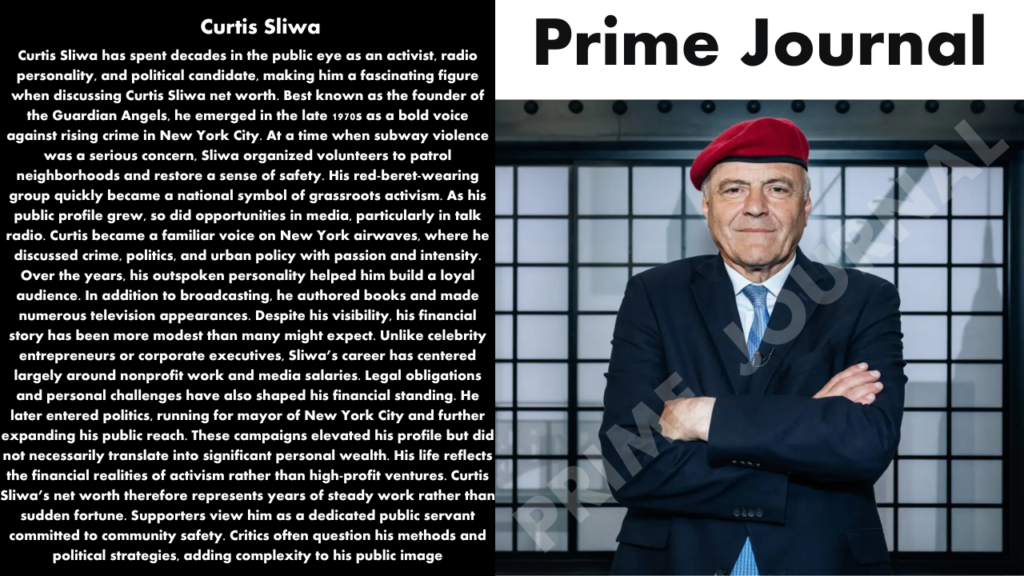 Curtis Sliwa Net Worth