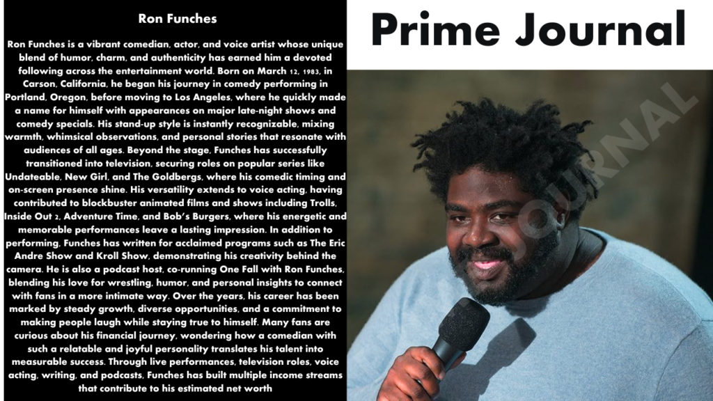 Ron Funches Net Worth