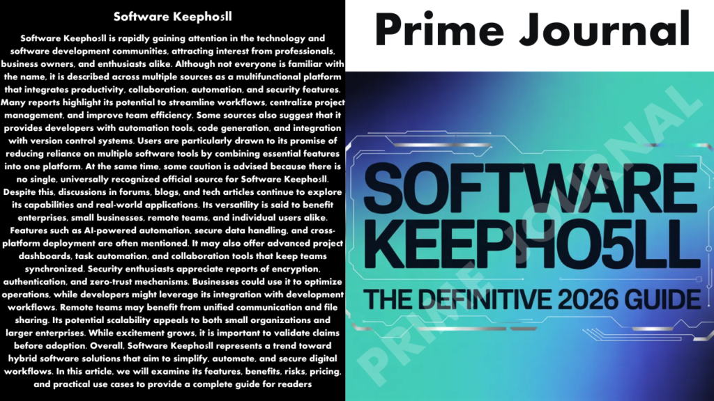 Software Keepho5ll