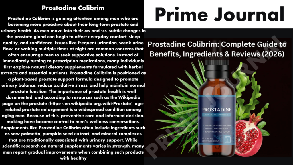 Prostadine Colibrim