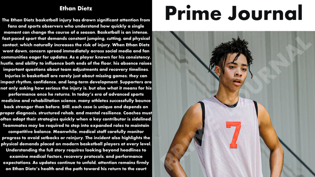 Ethan Dietz Basketball Injury