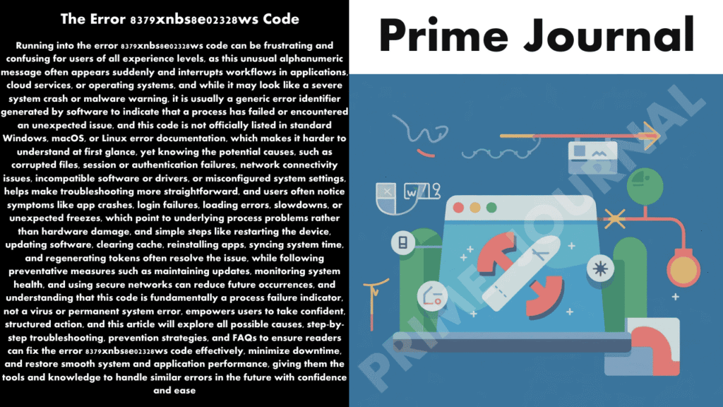 The Error 8379xnbs8e02328ws Code