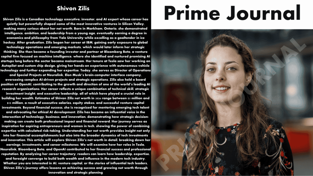 Shivon Zilis Net Worth