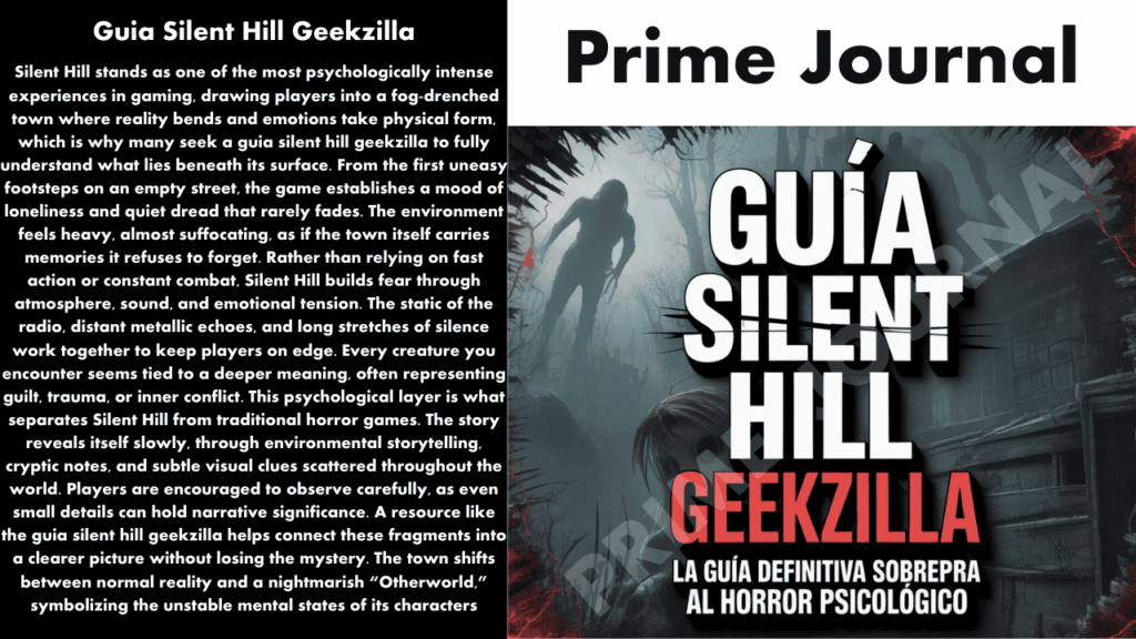 Guia Silent Hill Geekzilla