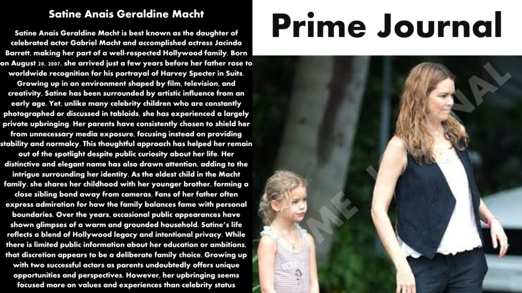 Satine Anais Geraldine Macht