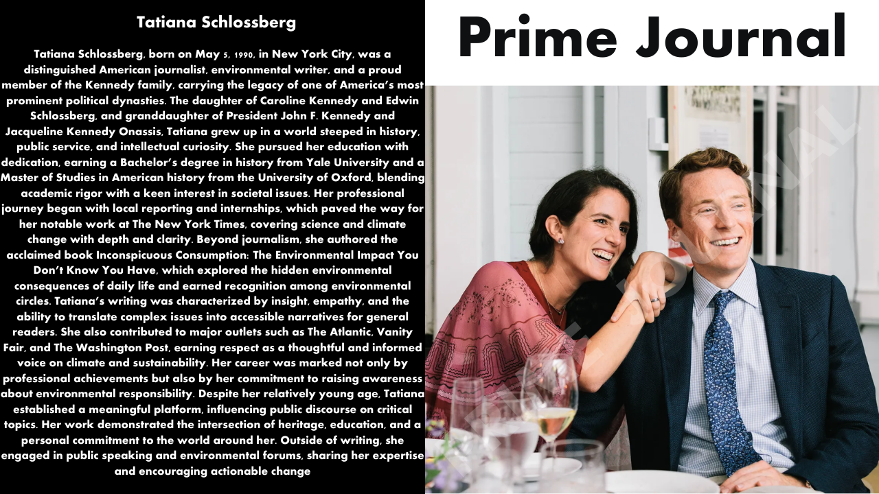 Tatiana Schlossberg Net Worth