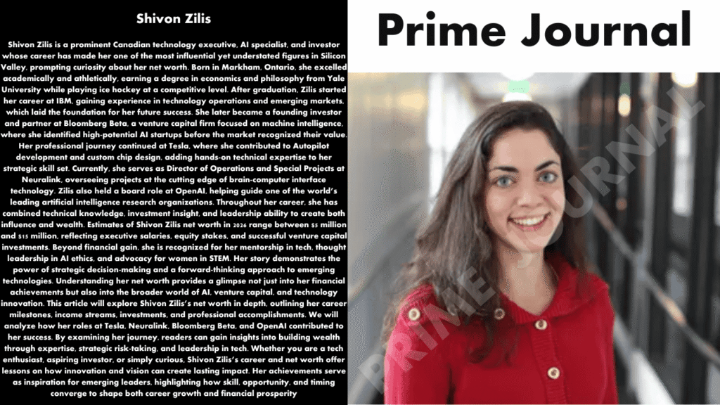 Shivon Zilis Net Worth