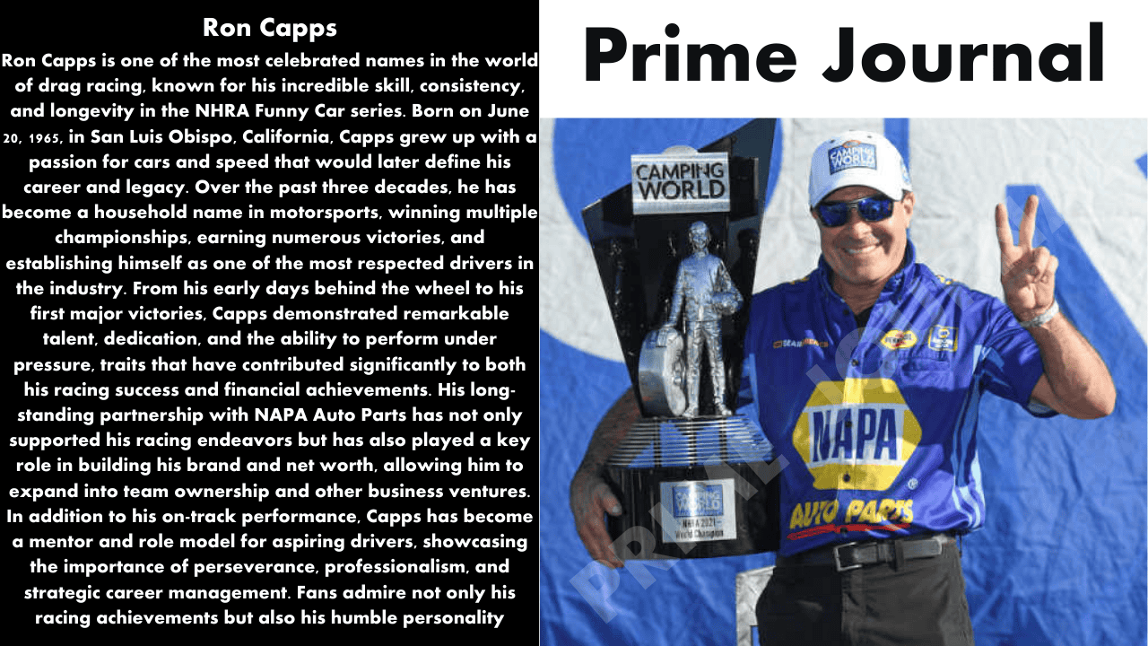 Ron Capps Net Worth