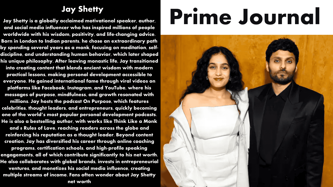 Jay Shetty Net Worth