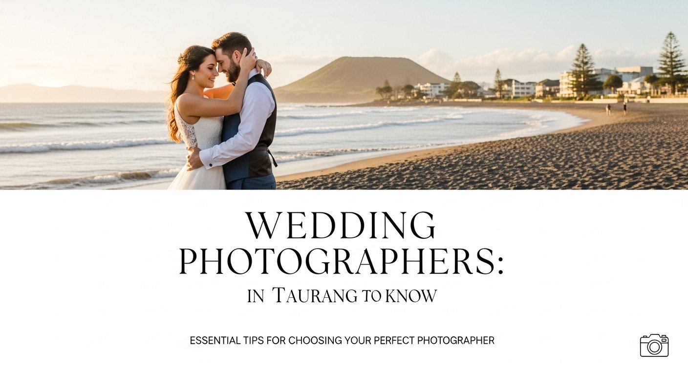 Wedding Photographers in Tauranga: What to Know