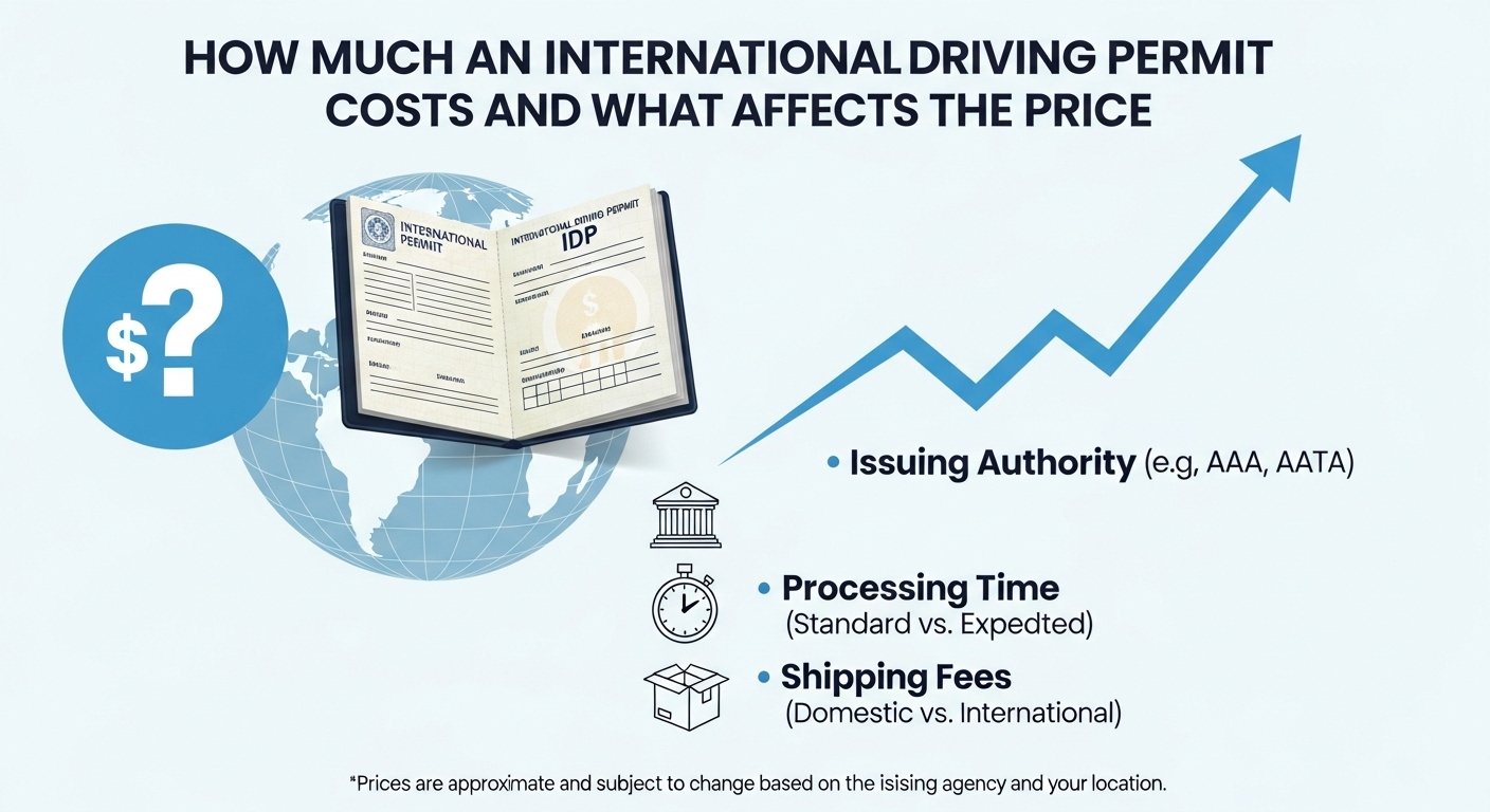 How Much an International Driving Permit Costs and What Affects the Price