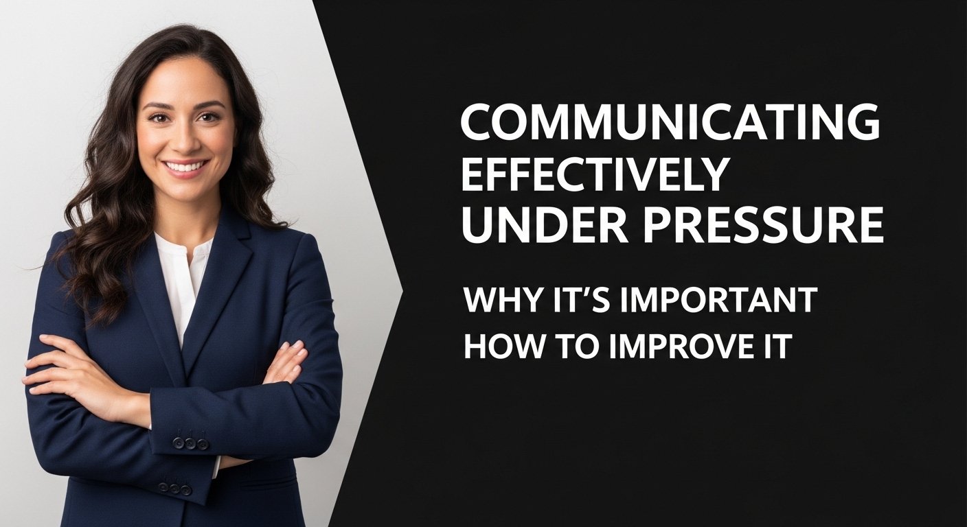 Communicating Effectively Under Pressure: Why it's Important and How to Improve it