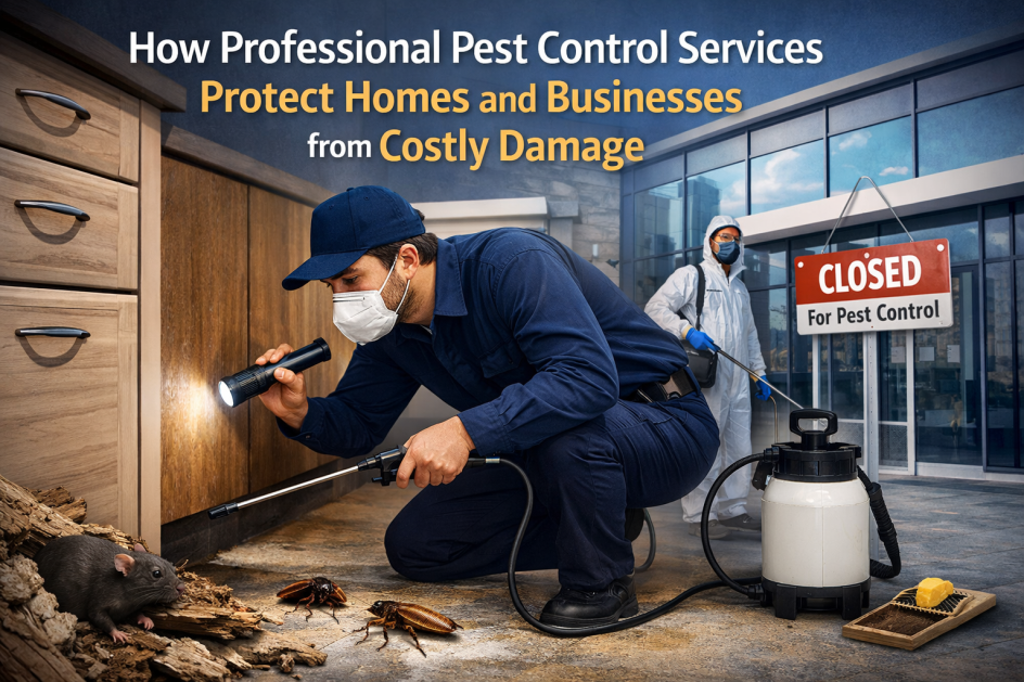 How Professional Pest Control Services Protect Homes and Businesses from Costly Damage