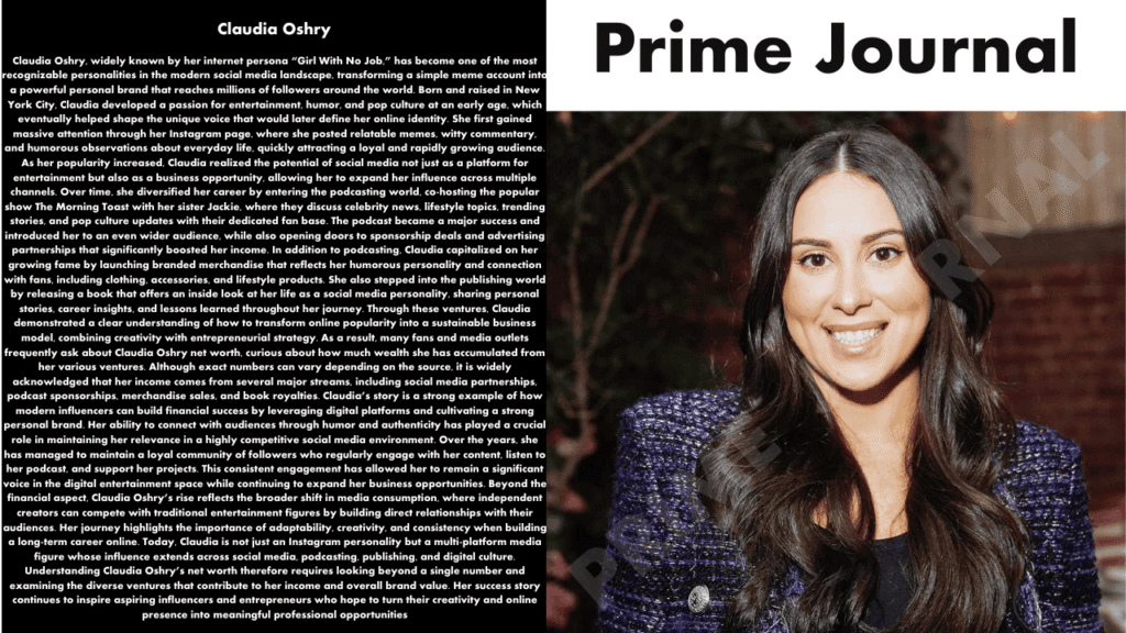 Claudia Oshry Net Worth