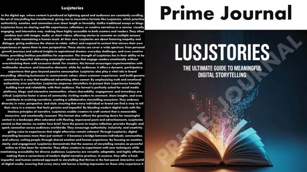 Lusjstories