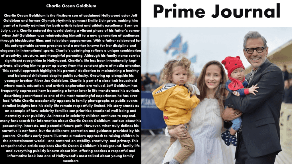 Charlie Ocean Goldblum