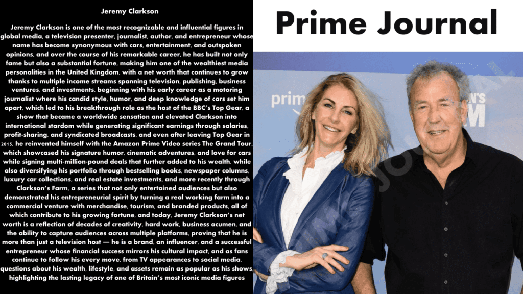 Jeremy Clarkson Net Worth