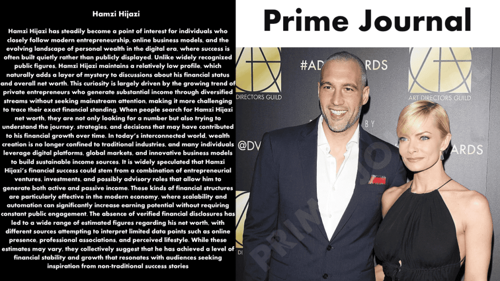 Hamzi Hijazi Net Worth