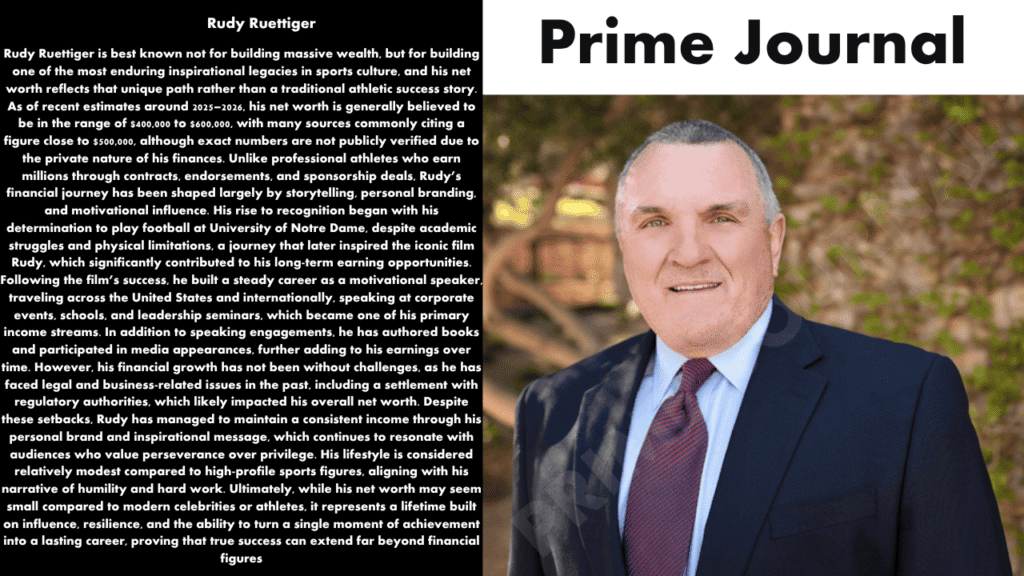 Rudy Ruettiger Net Worth