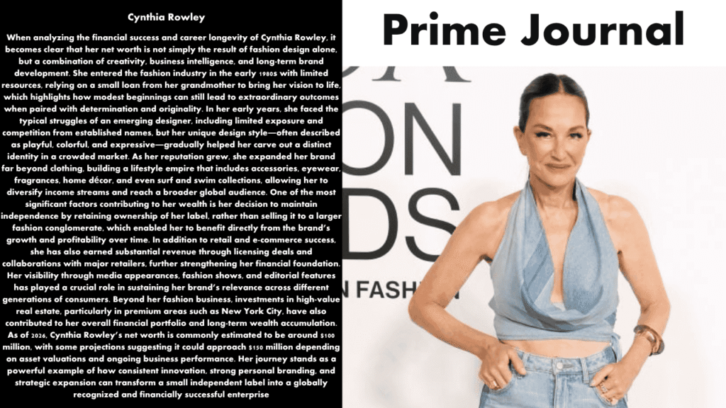 Cynthia Rowley Net Worth