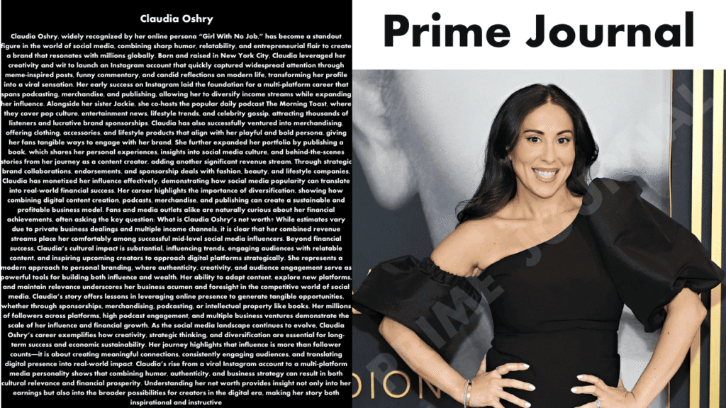 Claudia Oshry Net Worth