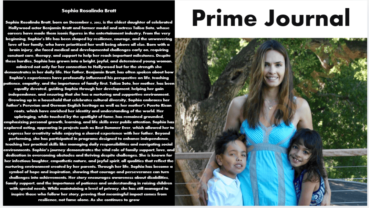 Sophia Rosalinda Bratt