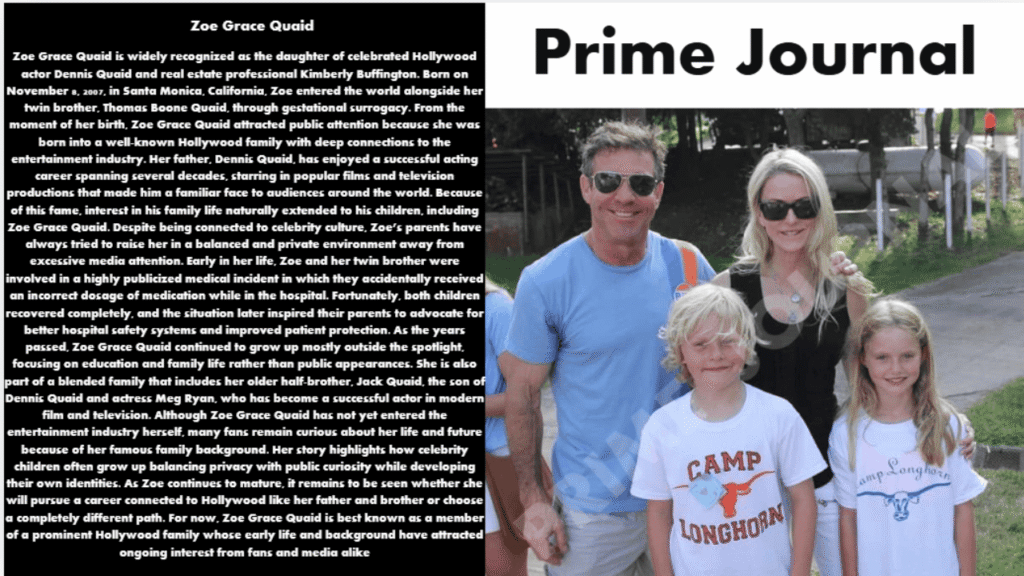 Zoe Grace Quaid
