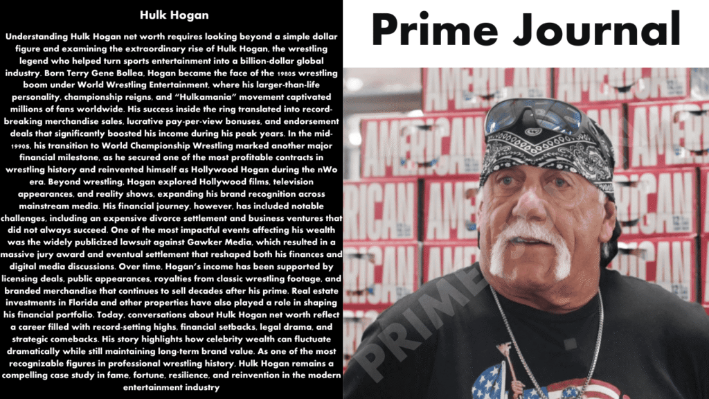 Hulk Hogan Net Worth