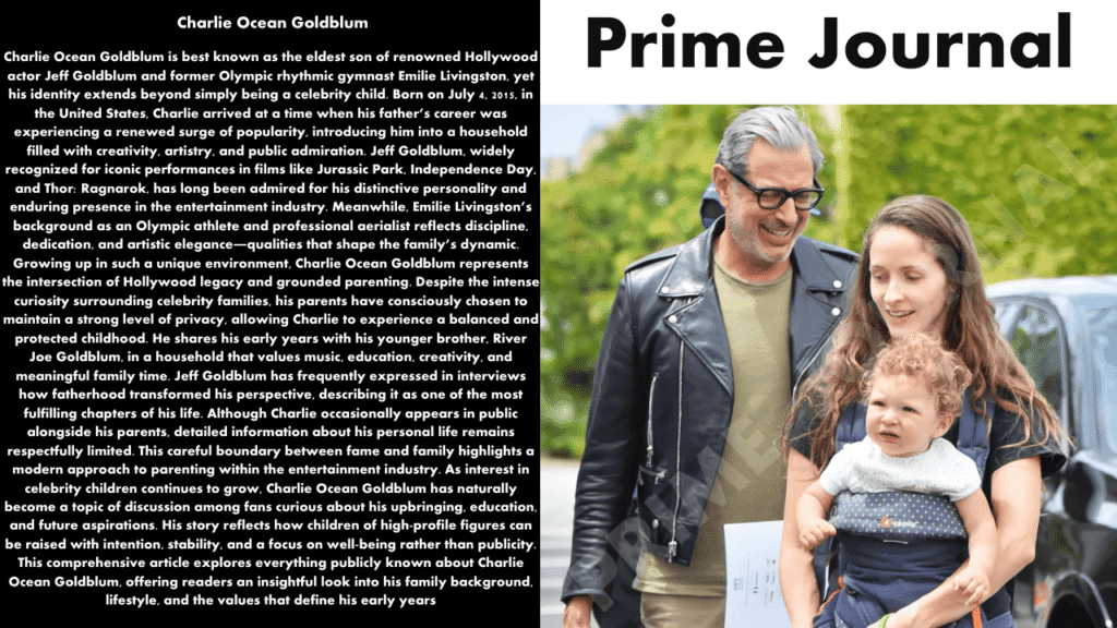 Charlie Ocean Goldblum