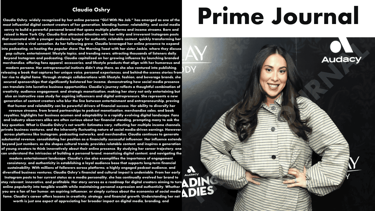 Claudia Oshry Net Worth