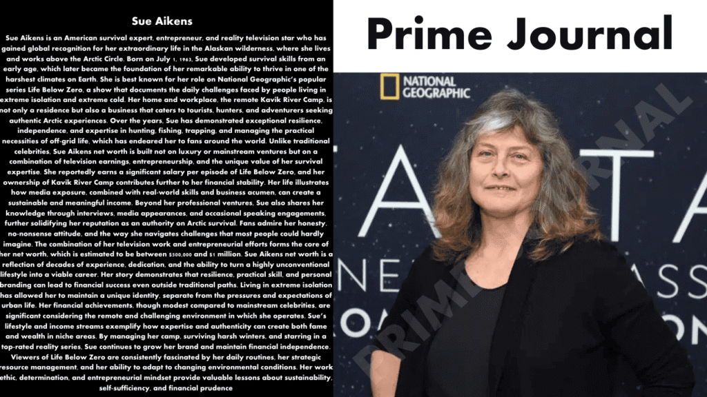 Sue Aikens Net Worth