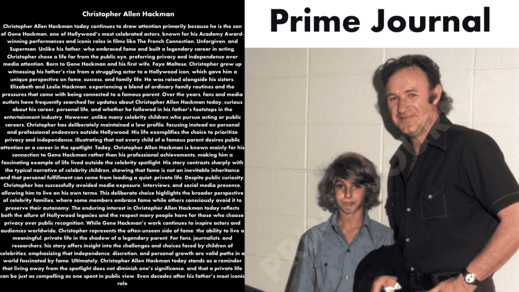 Christopher Allen Hackman