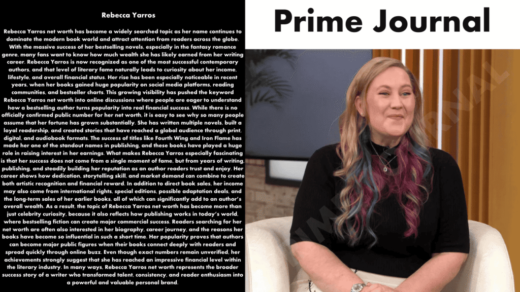 Rebecca Yarros Net Worth