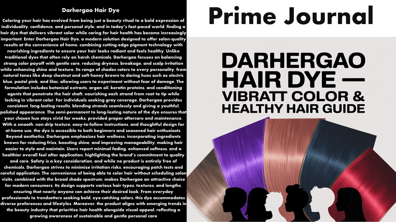 Darhergao Hair Dye
